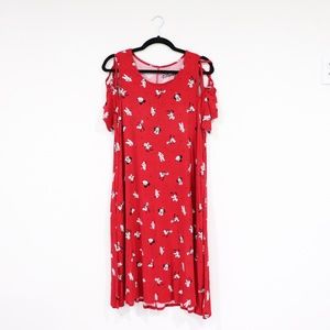 Disney torrid Womans Red Dress